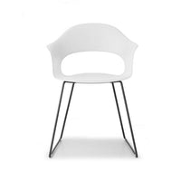 Silla Lady B Tecnopolímero Trineo