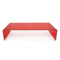 Mesa de Centro Brug - Translucent Red Hatch