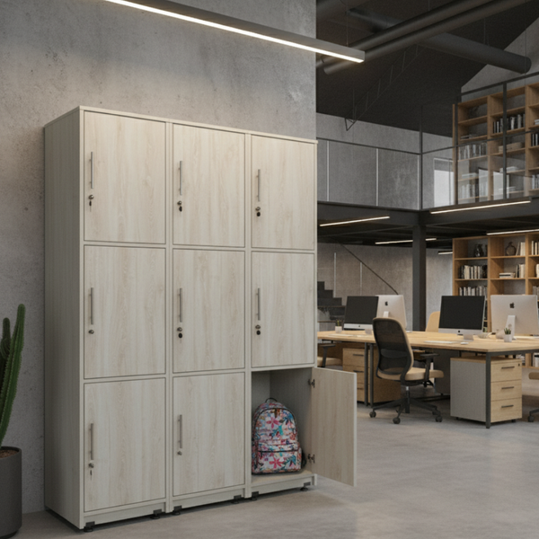 Lockers melamina 120x40x180