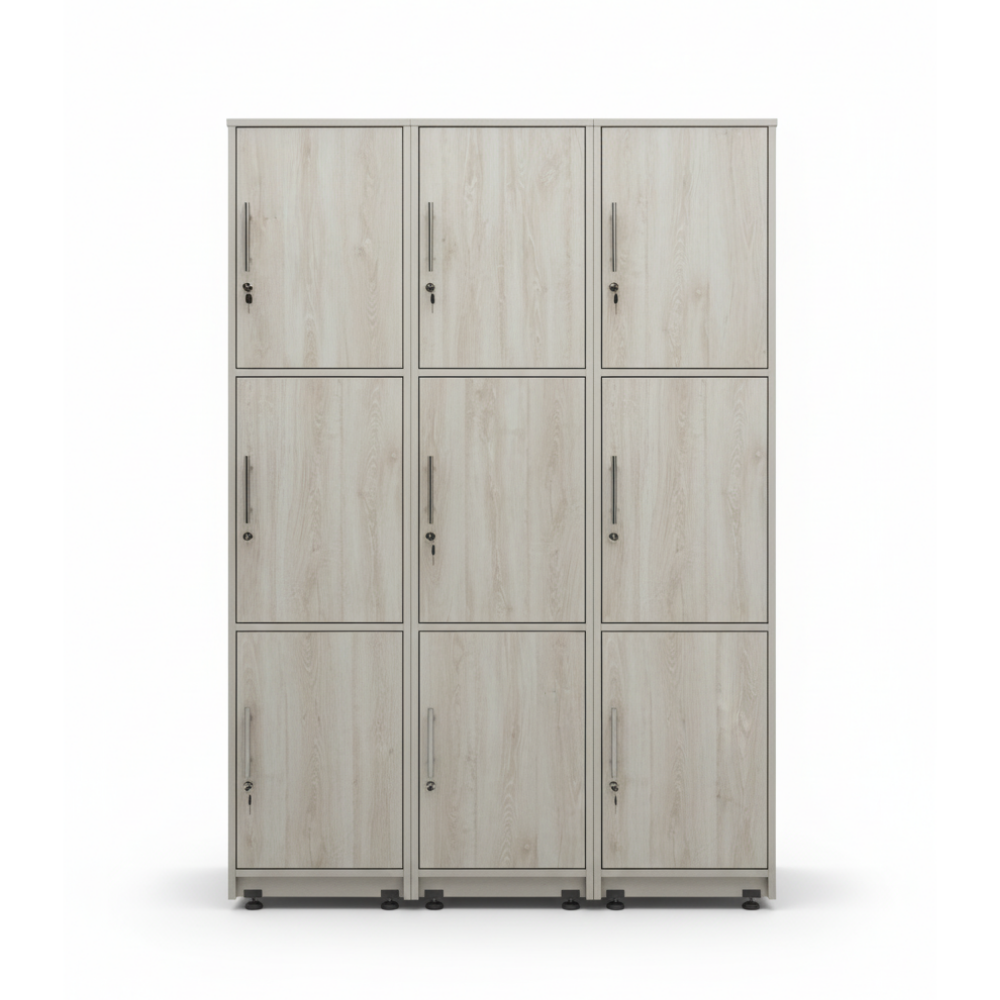 Lockers melamina 120x40x180