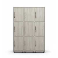 Lockers melamina 120x40x180