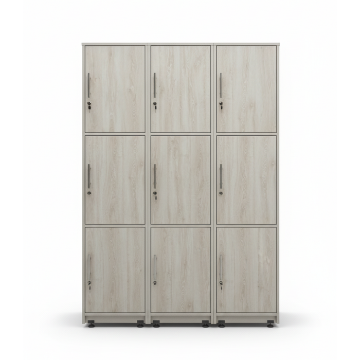 Lockers melamina 120x40x180