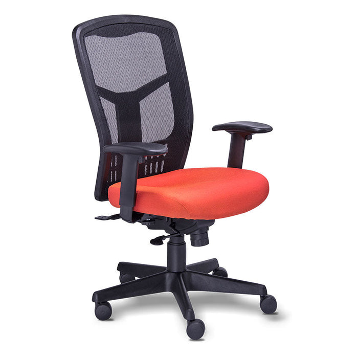 Sillon Ejecutivo en Malla Tapizado en Tela