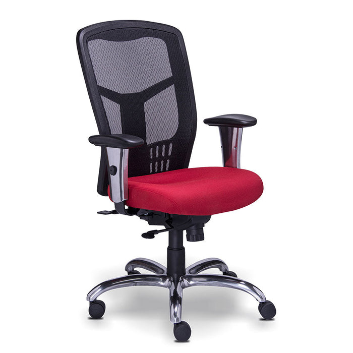 Sillon Ejecutivo En Malla Tapizado en Tela