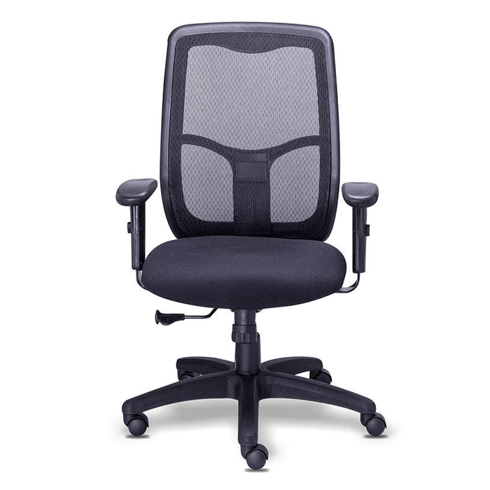 Silla Semi-Ejecutiva c/brazo Respaldo Alto Mesh