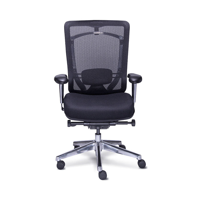 Sillon Ejecutivo Dynamic (Respaldo Red Negro Asiento Tela)