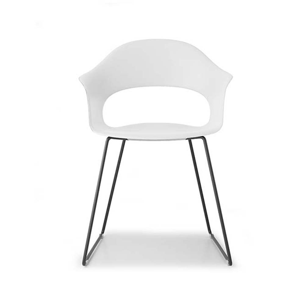 Silla Lady B Tecnopolímero Trineo