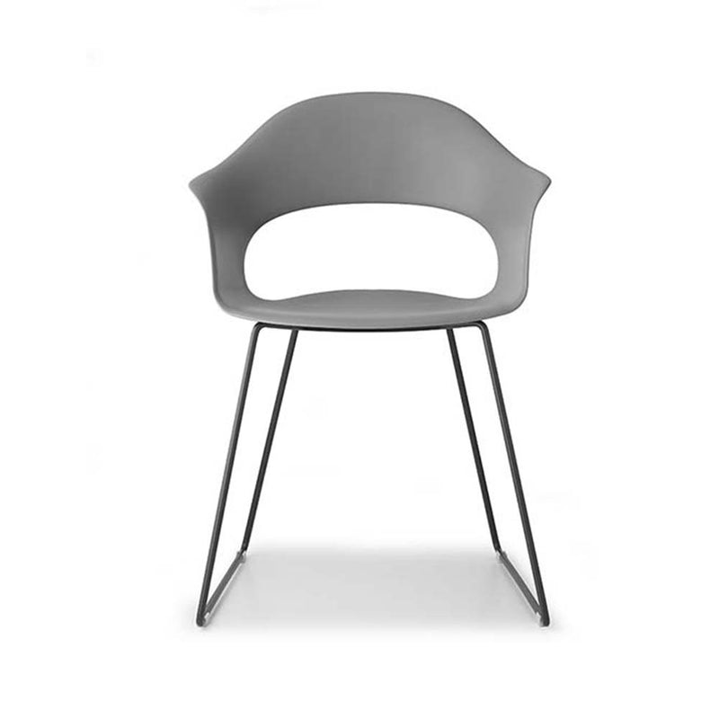 Silla Lady B Tecnopolímero Trineo