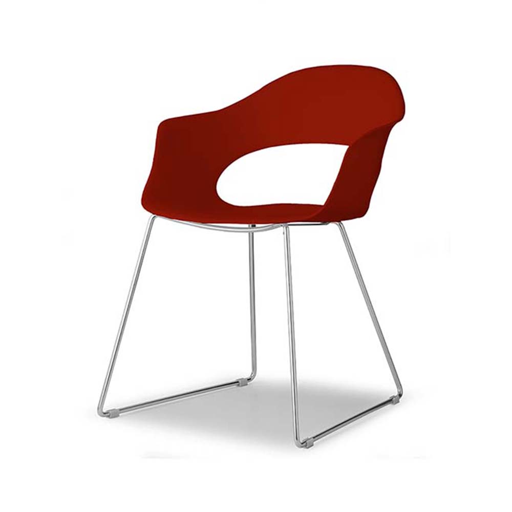 Silla Lady B Tecnopolímero Trineo