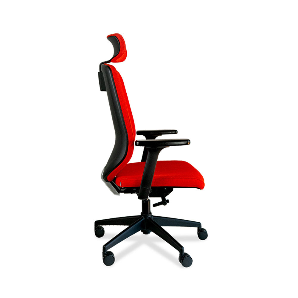 Sillon Ejecutivo con Cabecera Tapizado
