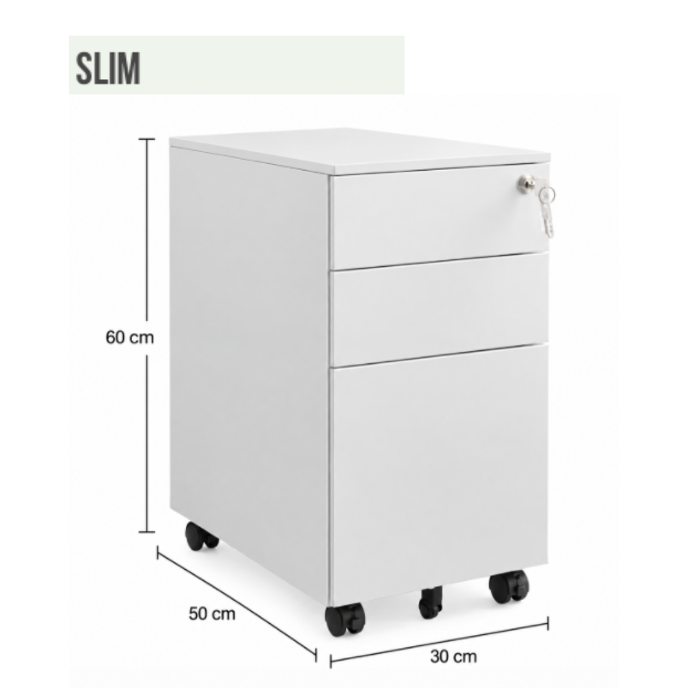 Archivero Metálico Slim