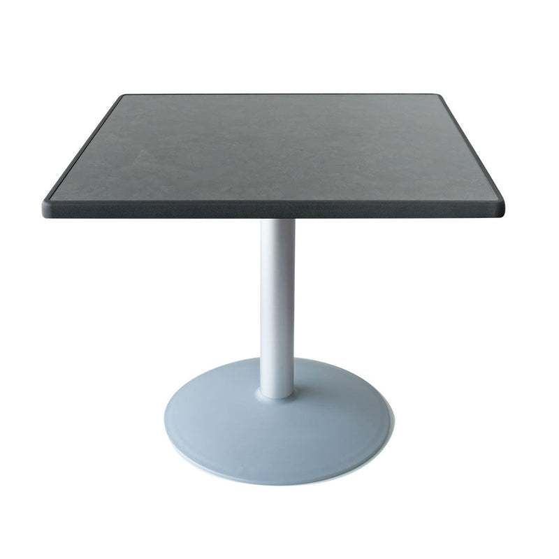 Mesa Sevelit Exterior Cuadrada 85cm Base Circular