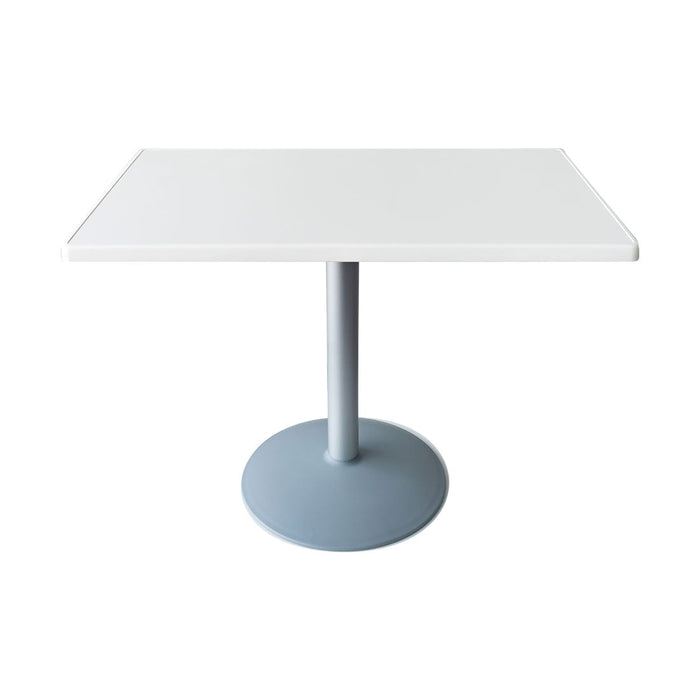 Mesa Sevelit Exterior Cuadrada 80x80cm Base 4 Circular