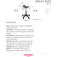 Banco Heavy Duty OHI-49
