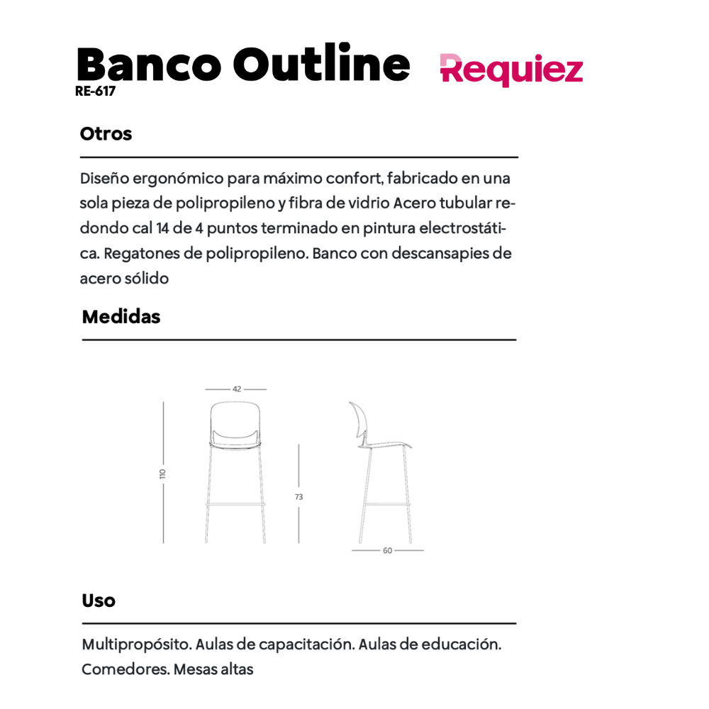 Banco Outline RE-617