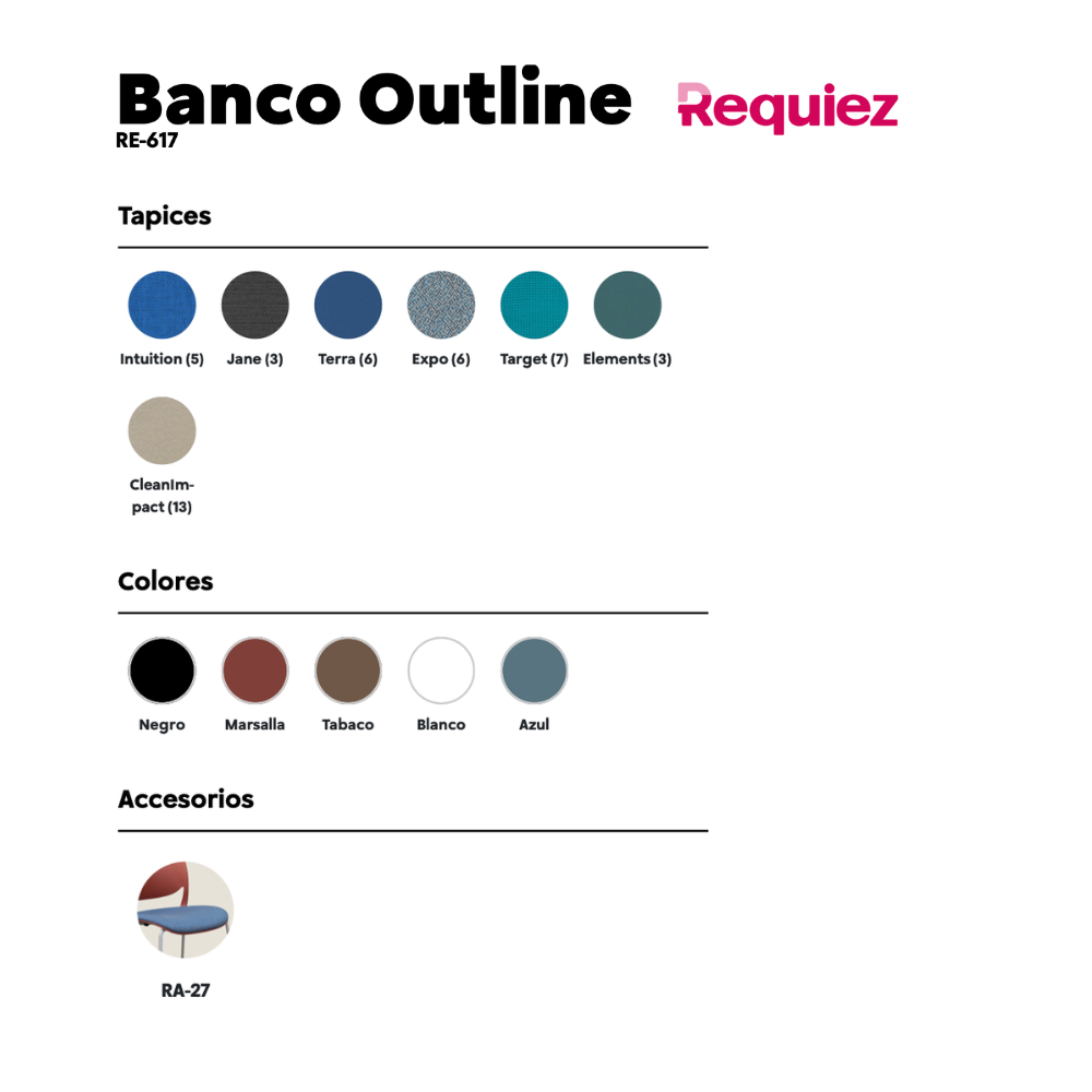 Banco Outline RE-617