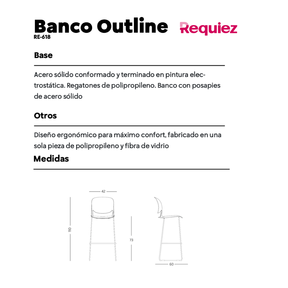 Banco Outline RE-618