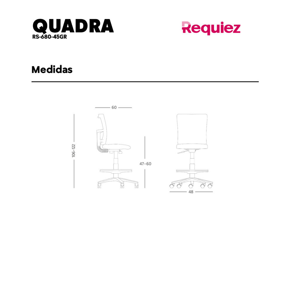 Banco Operativo Quadra RS-680-45