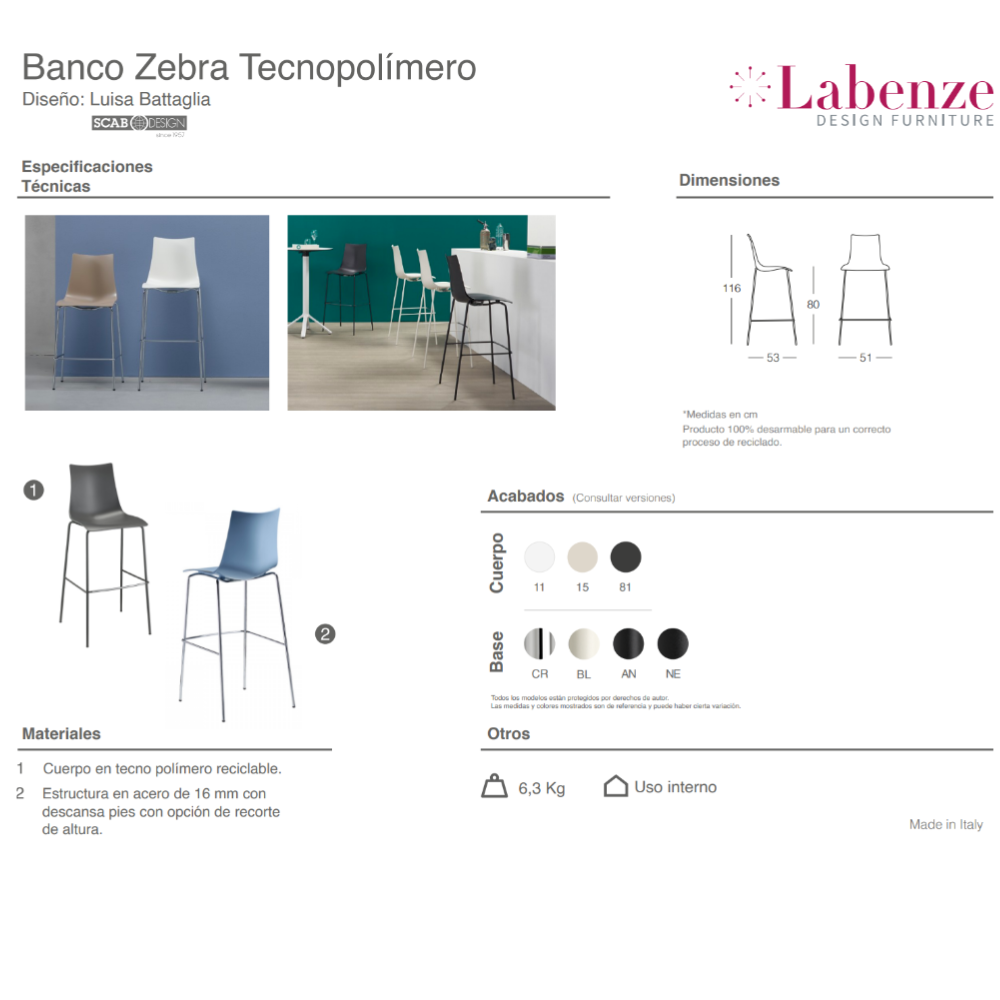 Banco Zebra