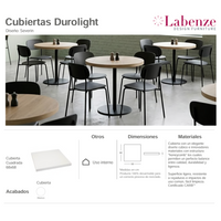 Cubierta Durolight Cuadrada