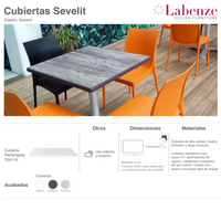 Cubierta Rectangular Sevelit