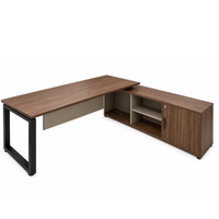 Escritorio Recto Sobre Credenza JA-003