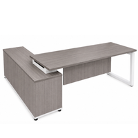 Escritorio Recto Sobre Credenza JA-003