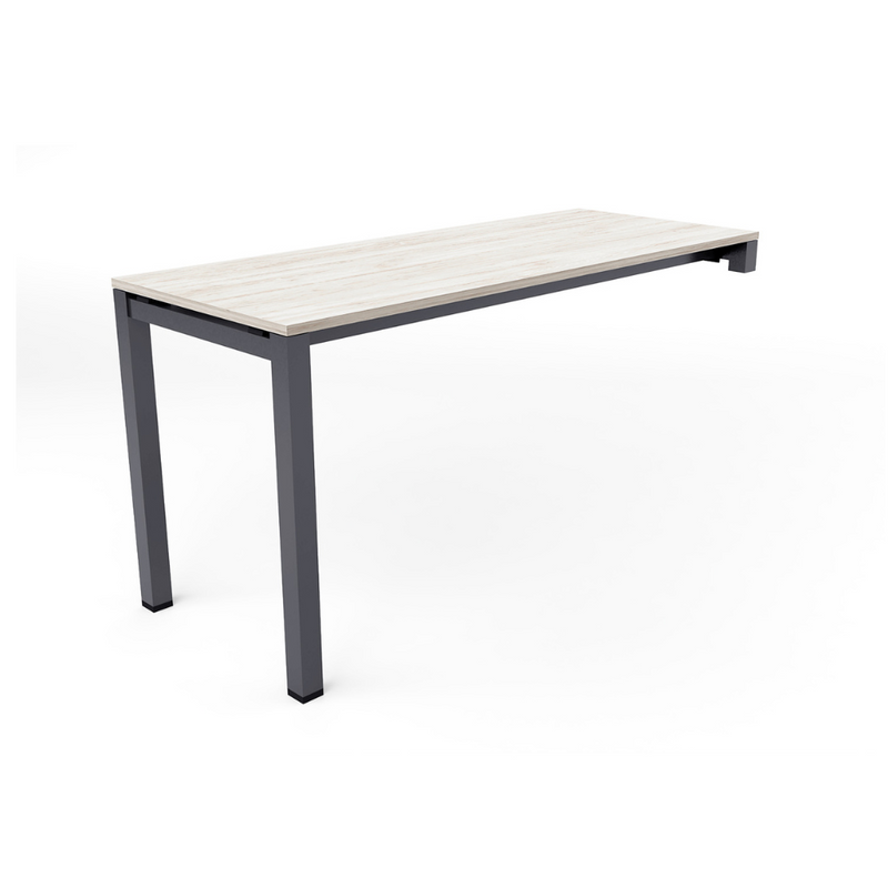 Escritorio Hamilton sobre credenza 150x60