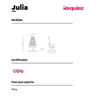 Silla Operativa Julia RE- 2500