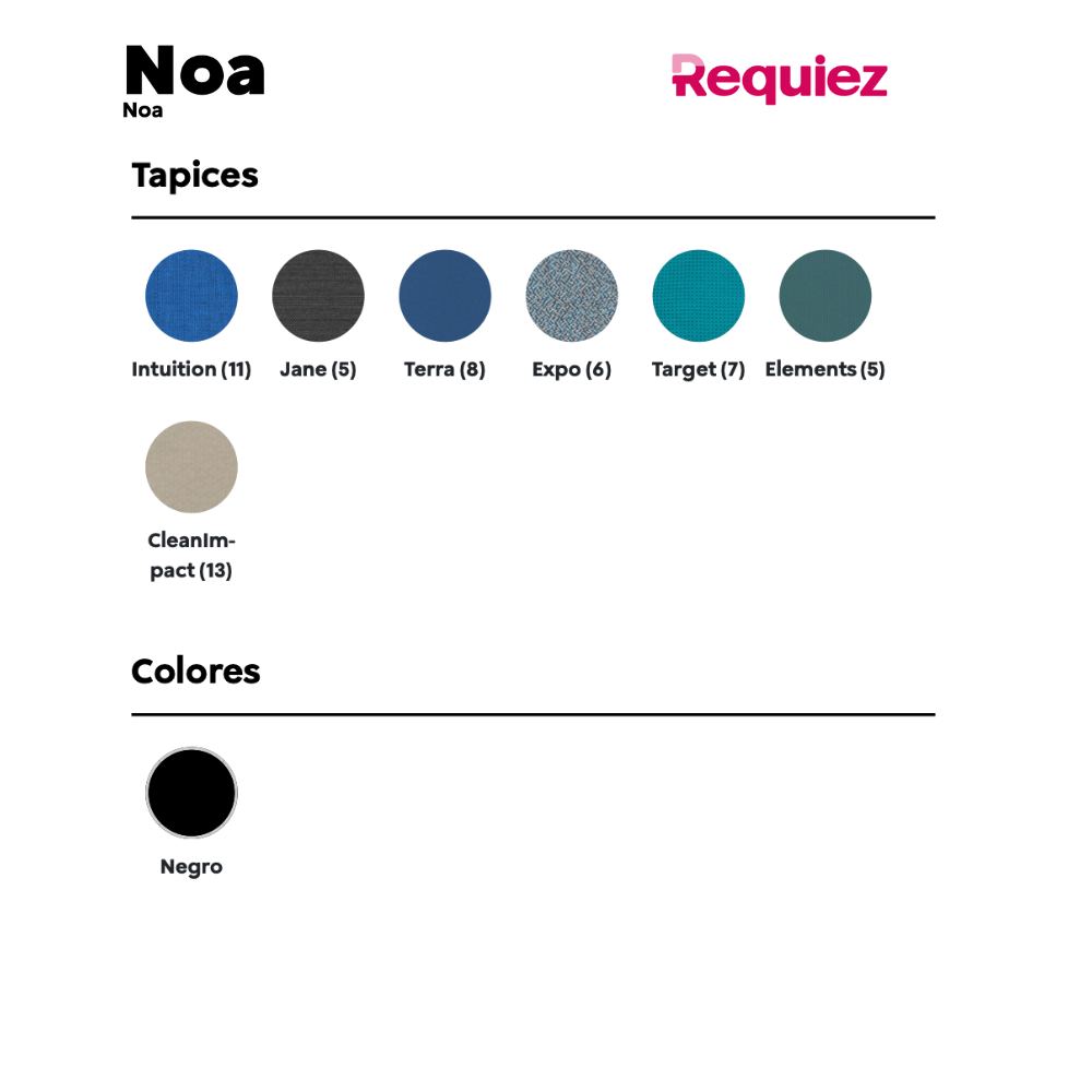 Silla Operativa Noa Reclinable
