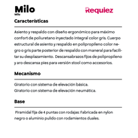 Silla Milo RS-151/R