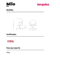 Silla Milo RS-151/R
