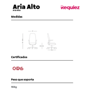 Sillón Ejecutivo Aria Respaldo Alto