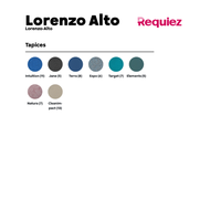 Sillón Ejecutivo Lorenzo Respaldo Alto Tapizado en Piel Accesorios en Aluminio RP-5050/AL