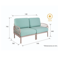 Sillón Laurel 2 plazas