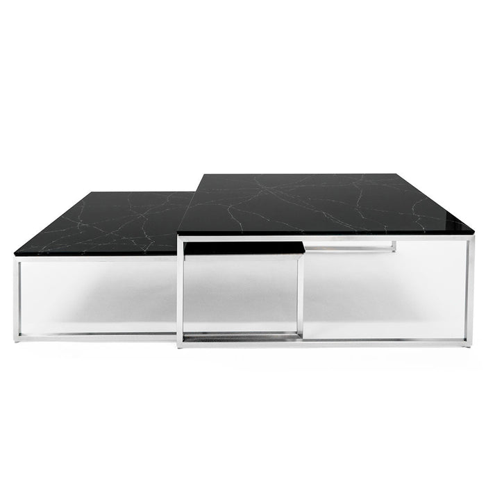 Mesa de Centro Kubus - Marble Black
