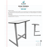 Mesa de Trabajo MS-240