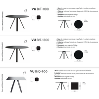 Mesa Exterior VU B/Q-B/T