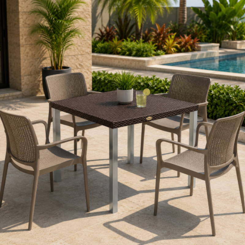 Mesa Oslo Cuadrada 95x95 OHM-7020-D2