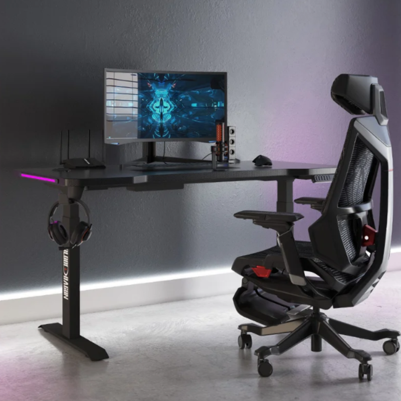 Mesa Gamer Dragon Altura Ajustable