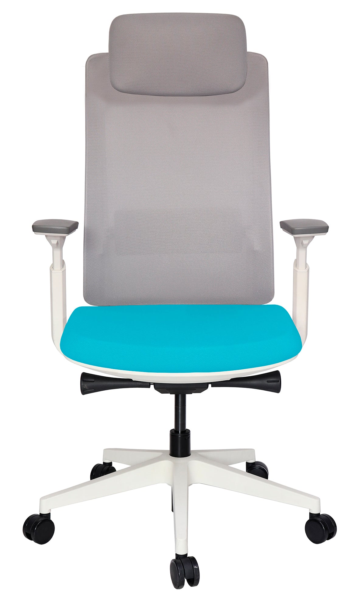 Silla Quo Ejecutiva Blanca Cabecera tapizable en varios colores