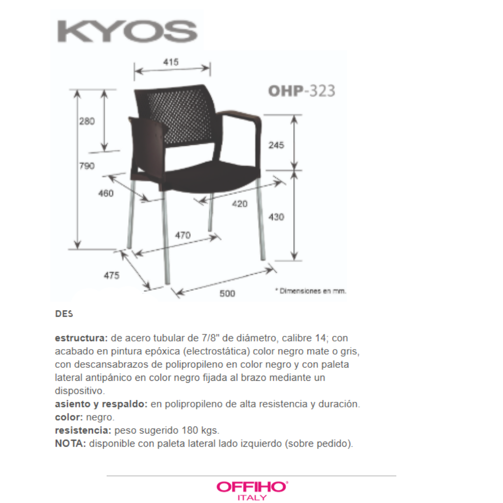 Pupitre Kyos