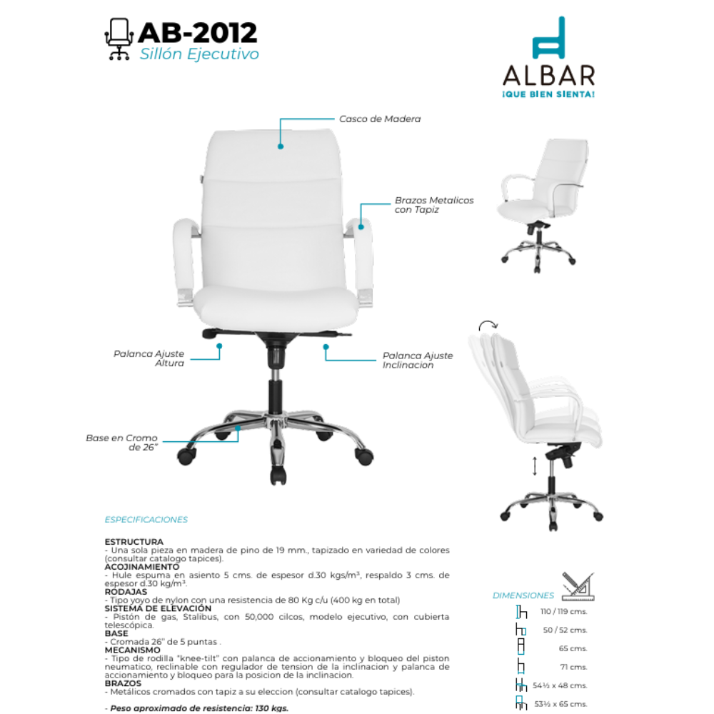 Silla Ejecutiva AB-2012