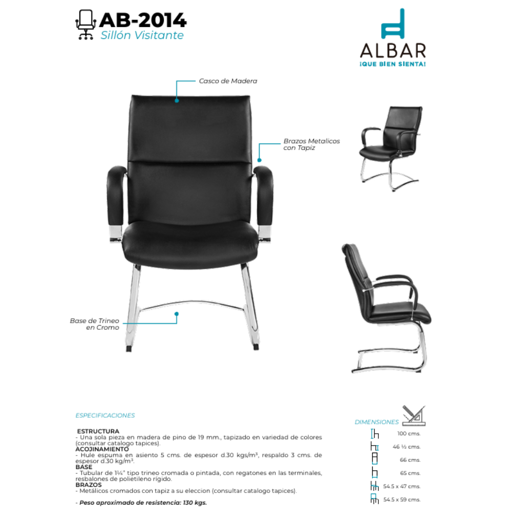 Silla para Visitante AB-2014