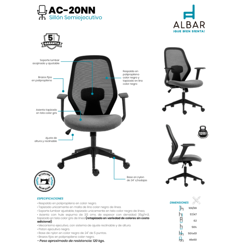 Silla Ejecutiva AC-20