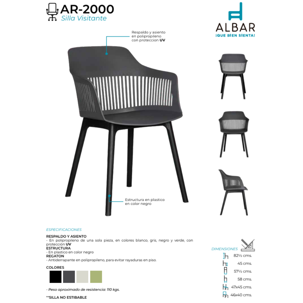 Silla Exterior AR-2000