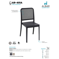 Silla Exterior AR-401A