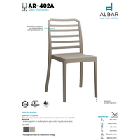 Silla Exterior AR-402A