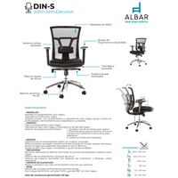 Silla Semi Ejecutiva Din-S