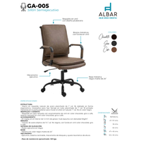 Sillon Semi Ejecutivo GA-005